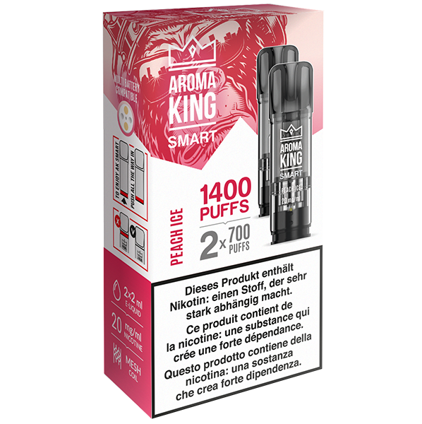 Aroma King SMART 2 Pods Peach Ice 20mg