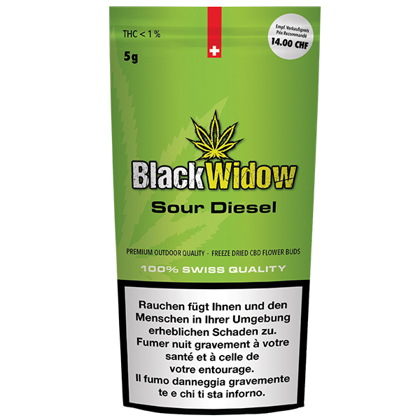 Black Widow Sour Diesel 5g