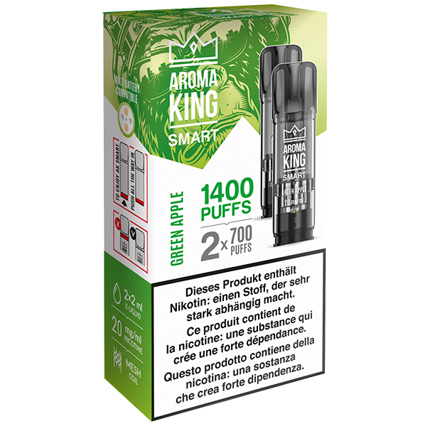 Aroma King SMART 2 Pods Green Apple 20mg