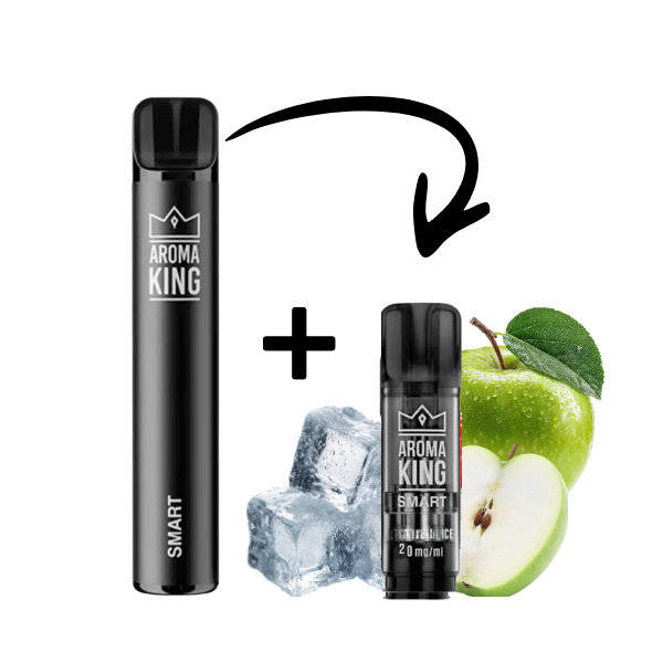 Aroma King SMART BAR 700 Green Apple 20 mg