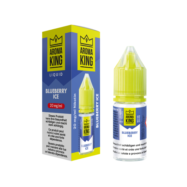 Aroma King Liquid 10ml Blueberry Ice 20mg