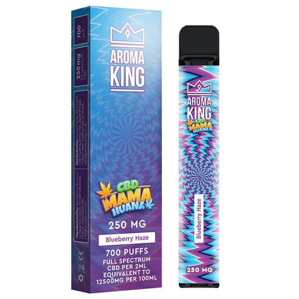 Blueberry Haze Aroma King CBD Mama Huana 250mg