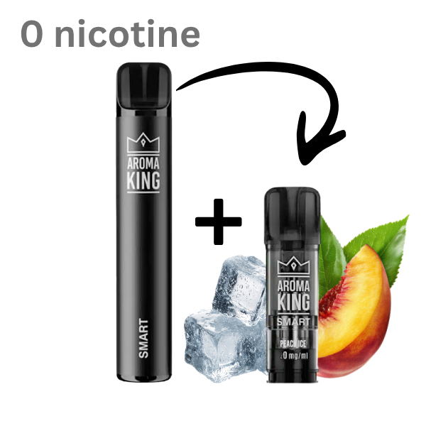 Aroma King SMART BAR 700 Peach Ice 0mg 
