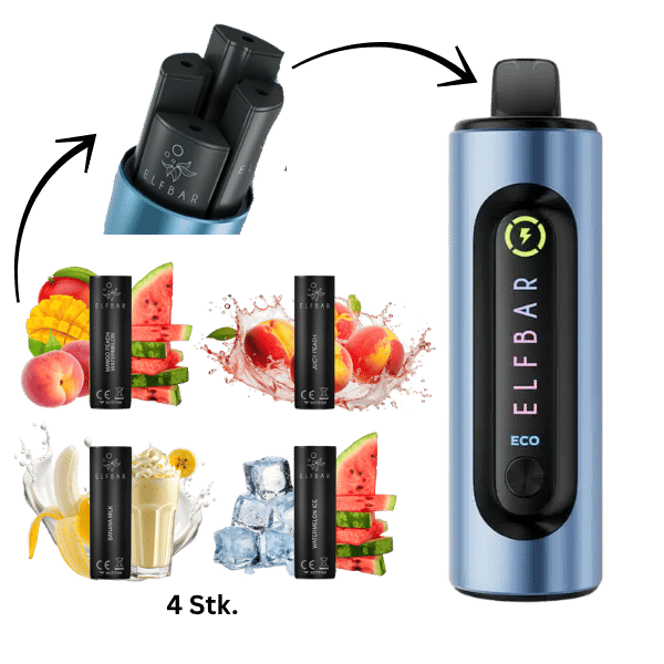 ELFBAR 4 in 1 Kit I Elfbar Edition (4 x 2 ml) 