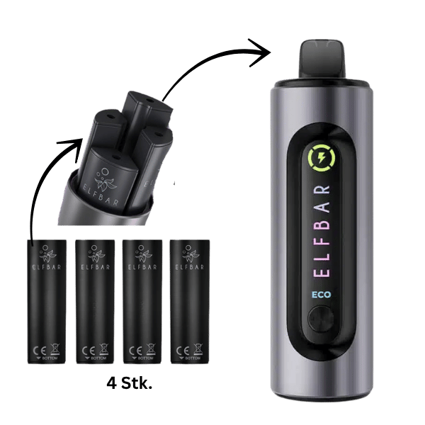 ELFBAR 4 in 1 Kit I Fruit Edition (4 x 2 ml) 