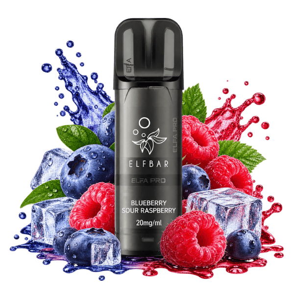 Elfbar ELFA PRO V2 Pods Blueberry Sour Raspberry 20mg
