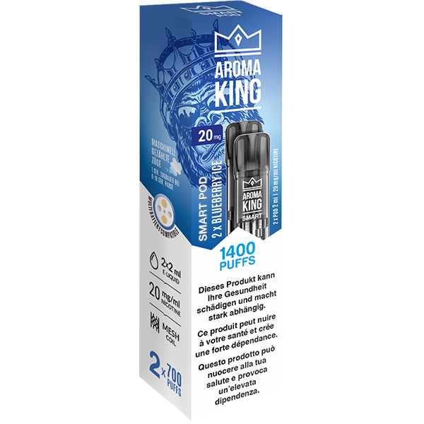 Aroma King SMART 2 Pods Blueberry Ice 20mg