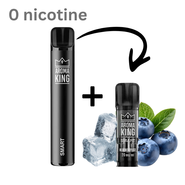 Aroma King SMART BAR 700 Blueberry Ice  0mg 